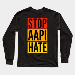 Stop AAPI Hate Long Sleeve T-Shirt